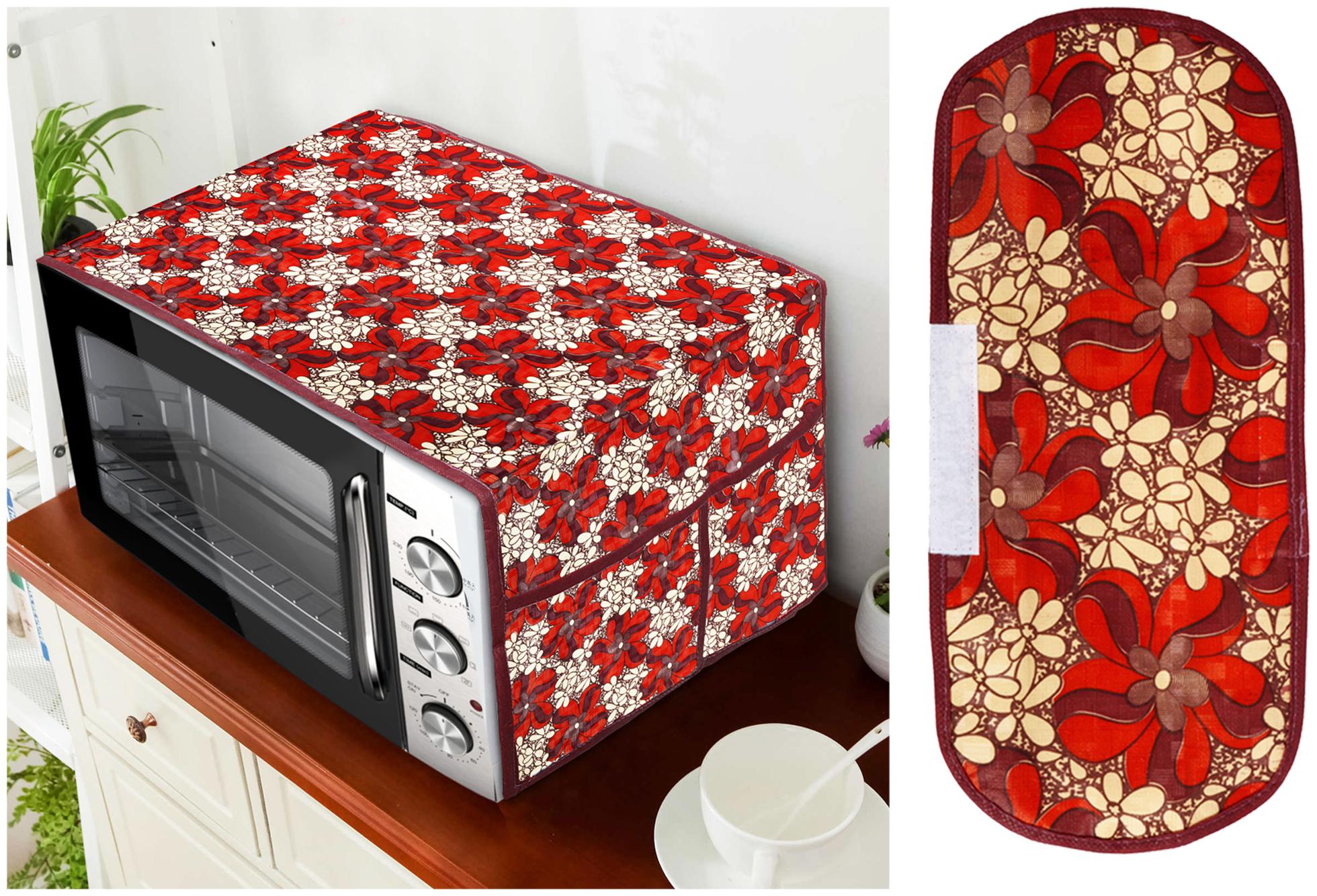 E-Retailer Combo Polyester 3-Layered Oven Top Cover And 1 pc of Handle Cover (Red Set of 2)
E-Retailer Combo Polyester 3-Layered Oven Top Cover And 1 pc of Handle Cover (Red Set of 2)