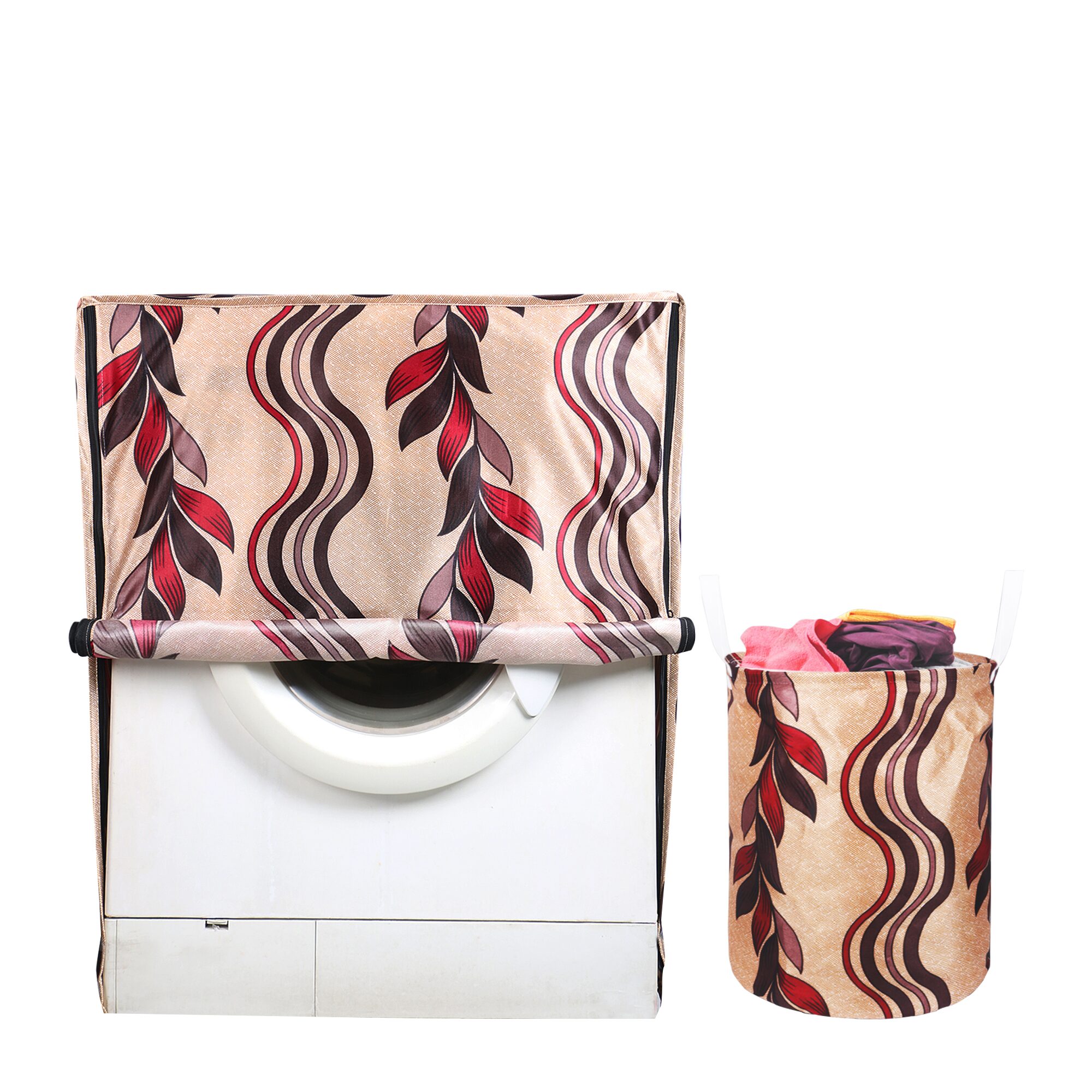 E-Retailer Combo of Polyester Top Load Washing Machine Cover And 1 Laundry Bag (Brown Set of 2)
E-Retailer Combo of Polyester Top Load Washing Machine Cover And 1 Laundry Bag (Brown Set of 2)