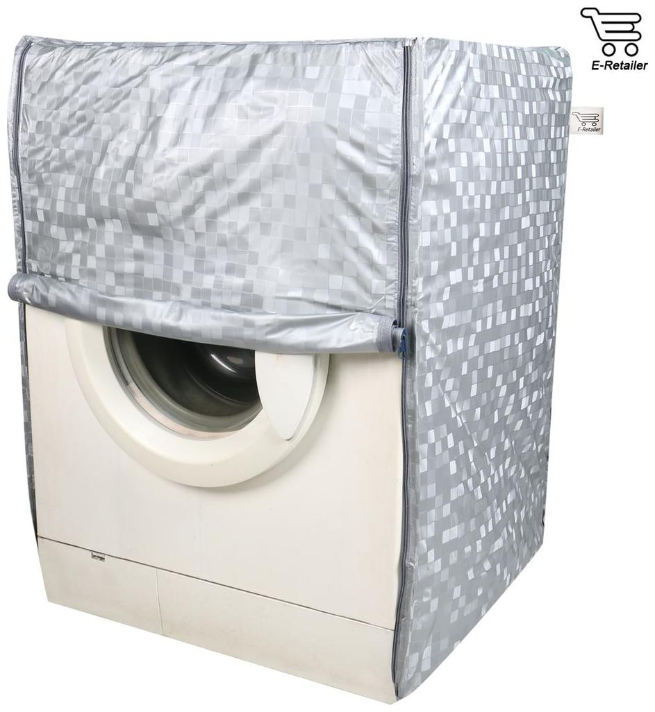 E-Retailer Classic Gray Colour With Square Design Front Loading Washing Machine Cover (Suitable for 5 kg to 8 kg Capacity)
E-Retailer Classic Gray Colour With Square Design Front Loading Washing Machine Cover (Suitable for 5 kg to 8 kg Capacity)
