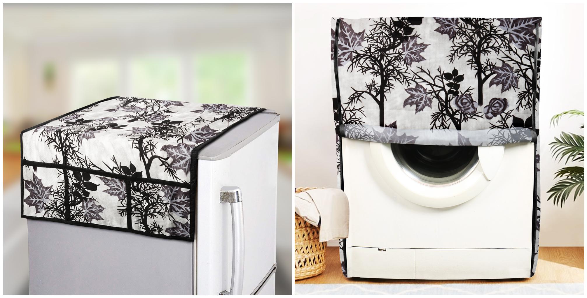 E-Retailer Front Load Washing Machine Cover And Fridge Top Cover(Black Set of 2 Pcs)
E-Retailer Front Load Washing Machine Cover And Fridge Top Cover(Black Set of 2 Pcs)