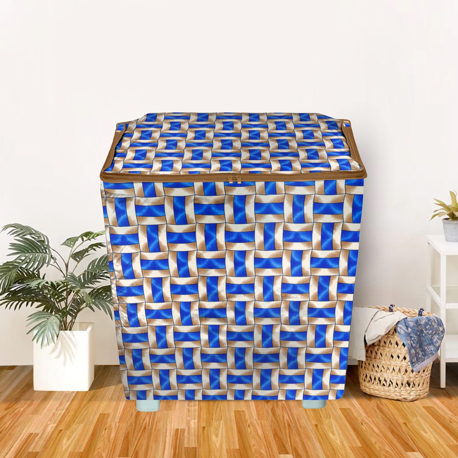 E-Retailer Polyester Semi-Automatic Washing Machine Cover Suitable For 5KG To 7 5KG
E-Retailer Polyester Semi-Automatic Washing Machine Cover Suitable For 5KG To 7 5KG