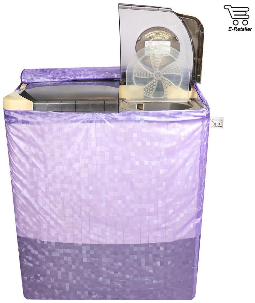 E-Retailer Classic Light Purple Colour With Square Design Semi-Automatic Washing Machine Cover For 5 kg To 8 kg Capacity
E-Retailer Classic Light Purple Colour With Square Design Semi-Automatic Washing Machine Cover For 5 kg To 8 kg Capacity