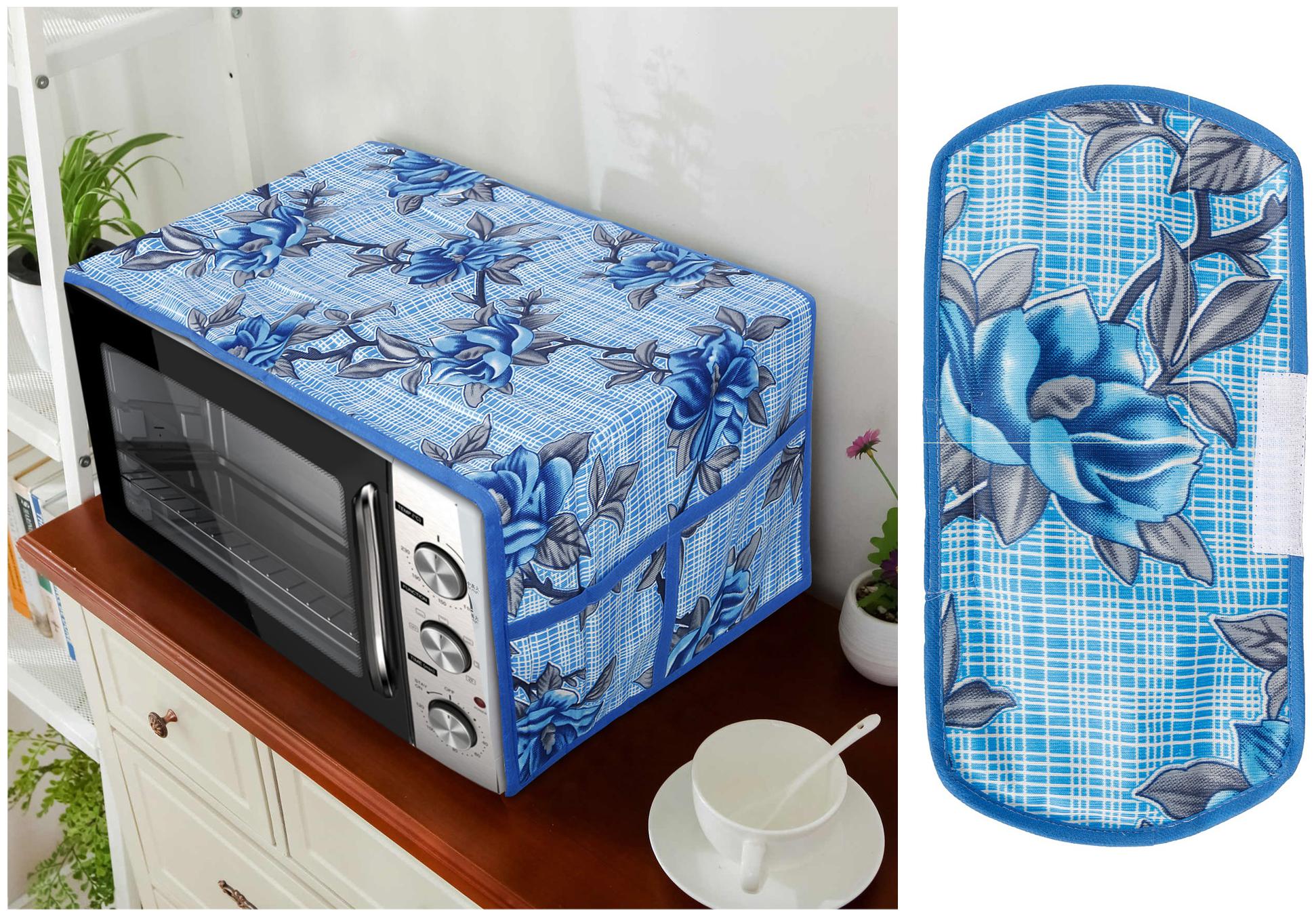 E-RetailerCombo Polyester 3-Layered Microwave-Oven Top Cover With 4 Pockets And 1 Piece of Multipurpose Handle Cover Size-36x14 Inches (Blue Set of 2)
E-RetailerCombo Polyester 3-Layered Microwave-Oven Top Cover With 4 Pockets And 1 Piece of Multipurpose Handle Cover Size-36x14 Inches (Blue Set of 2)