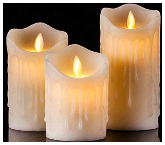 EASTERN CLUB Plastic Yellow Led candle 
EASTERN CLUB Plastic Yellow Led candle