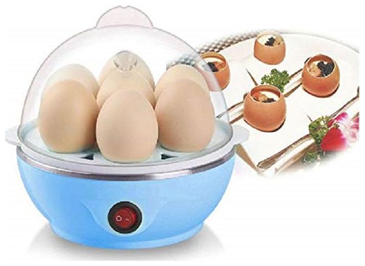 Egg Boiler boils up to 7 Eggs to Perfection for Each time Chicken Cooker Stopped Automatically When Eggs are Cooked Done
Egg Boiler boils up to 7 Eggs to Perfection for Each time Chicken Cooker Stopped Automatically When Eggs are Cooked Done