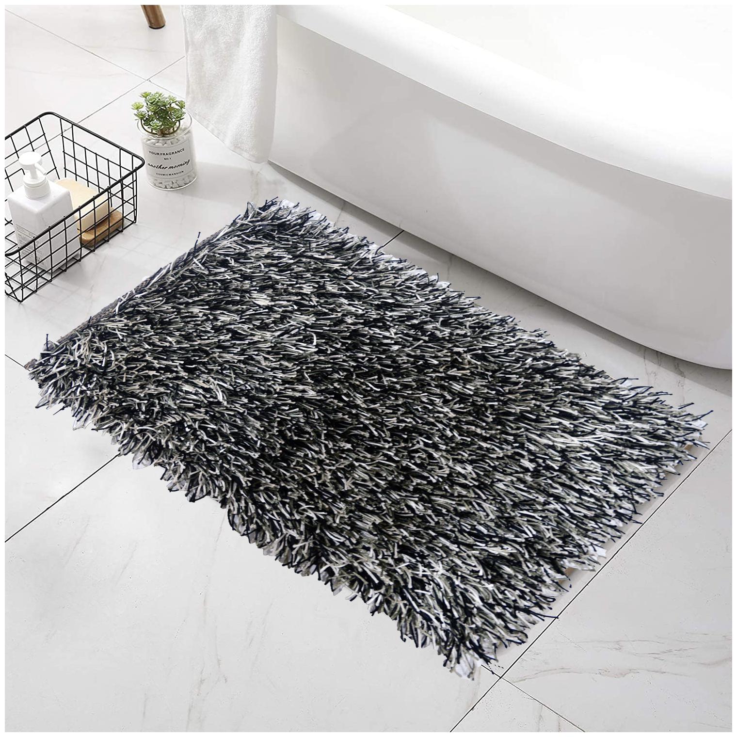 Ever Green Carpets Premium Collection Anti Skid Black Shaggy Mat for Bed side Door Office and Bathroom
Ever Green Carpets Premium Collection Anti Skid Black Shaggy Mat for Bed side Door Office and Bathroom