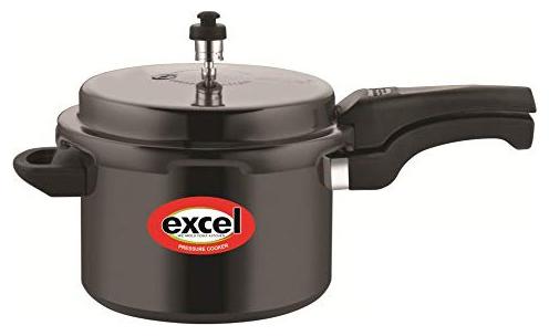 Excel Hard-Anodized Aluminium 2 L Outer Lid Pressure Cooker - Set of 1 ISI Certified
Excel Hard-Anodized Aluminium 2 L Outer Lid Pressure Cooker - Set of 1 ISI Certified