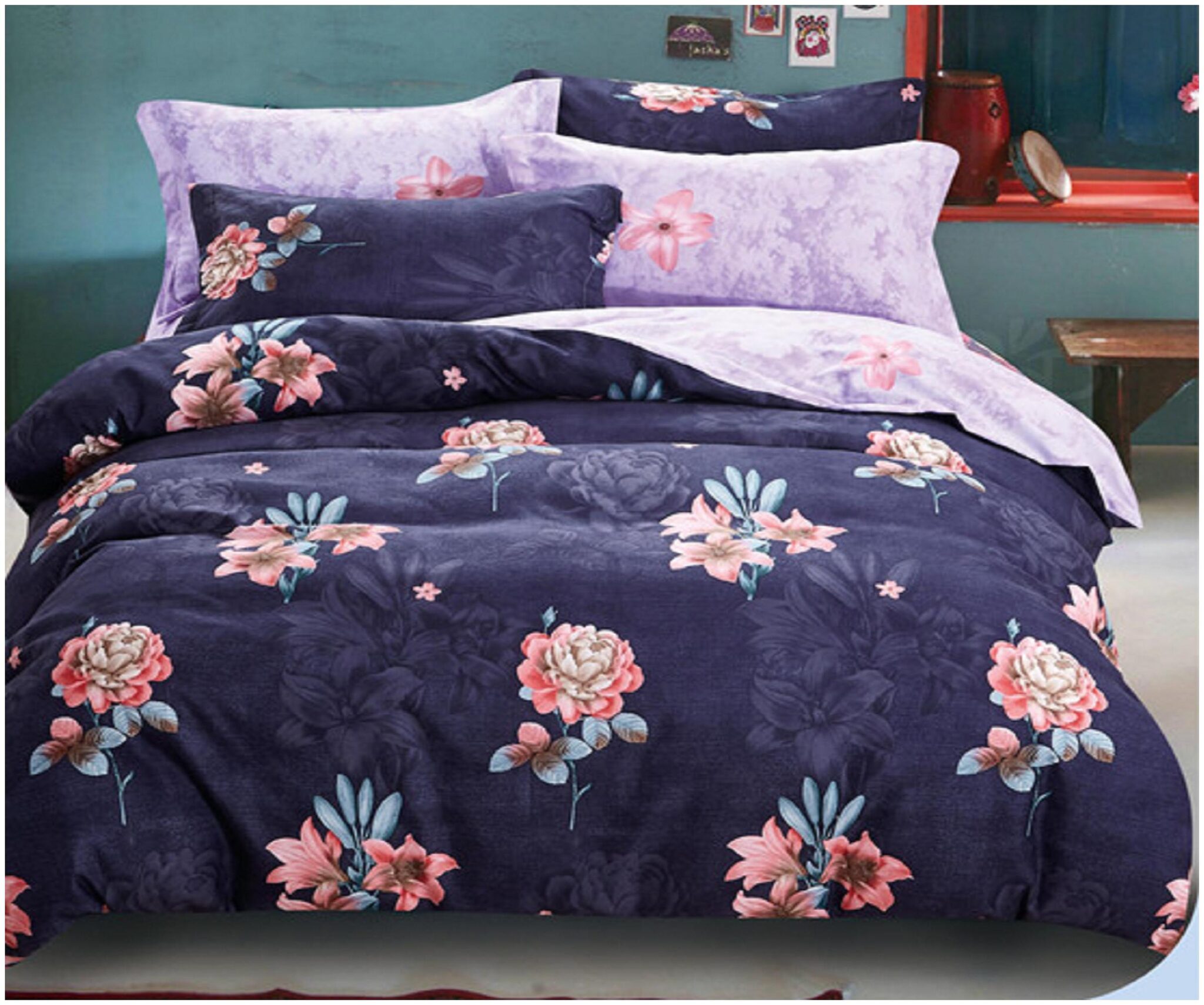 Gifty Microfiber Floral Queen Size Bedsheet 180 TC ( 1 Bedsheet With 2 Pillow Covers Grey )
Gifty Microfiber Floral Queen Size Bedsheet 180 TC ( 1 Bedsheet With 2 Pillow Covers Grey )
