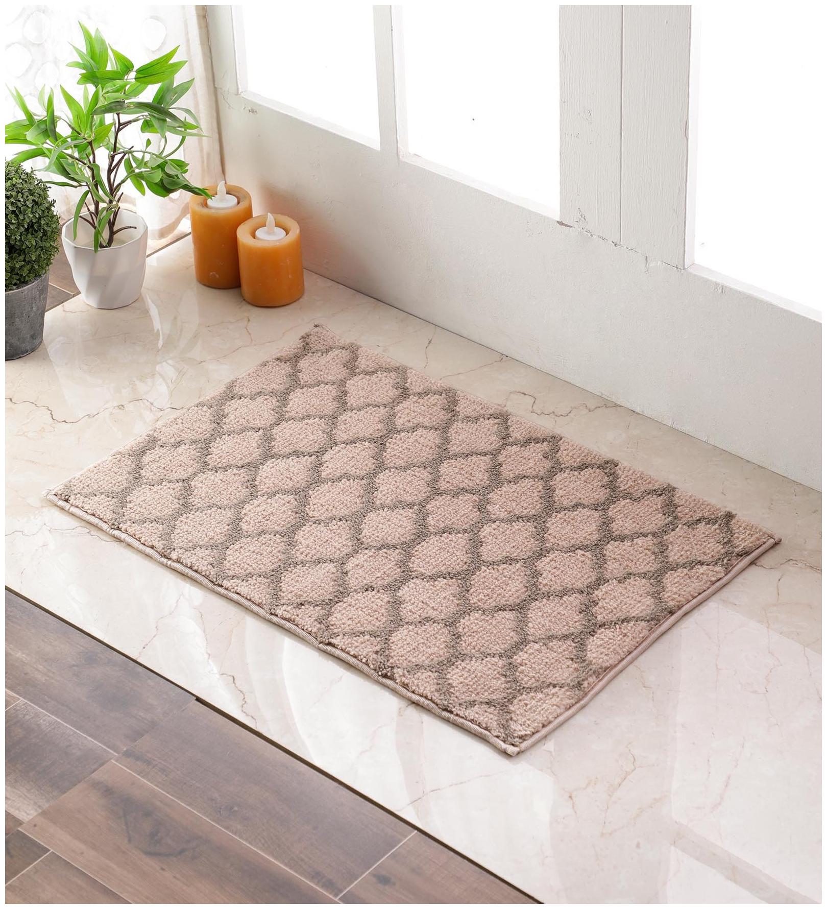 Flooring India Light Beige Taupe Polyester Jewel Helix 16x24 inch Anti Skit Door Mat
Flooring India Light Beige Taupe Polyester Jewel Helix 16x24 inch Anti Skit Door Mat
