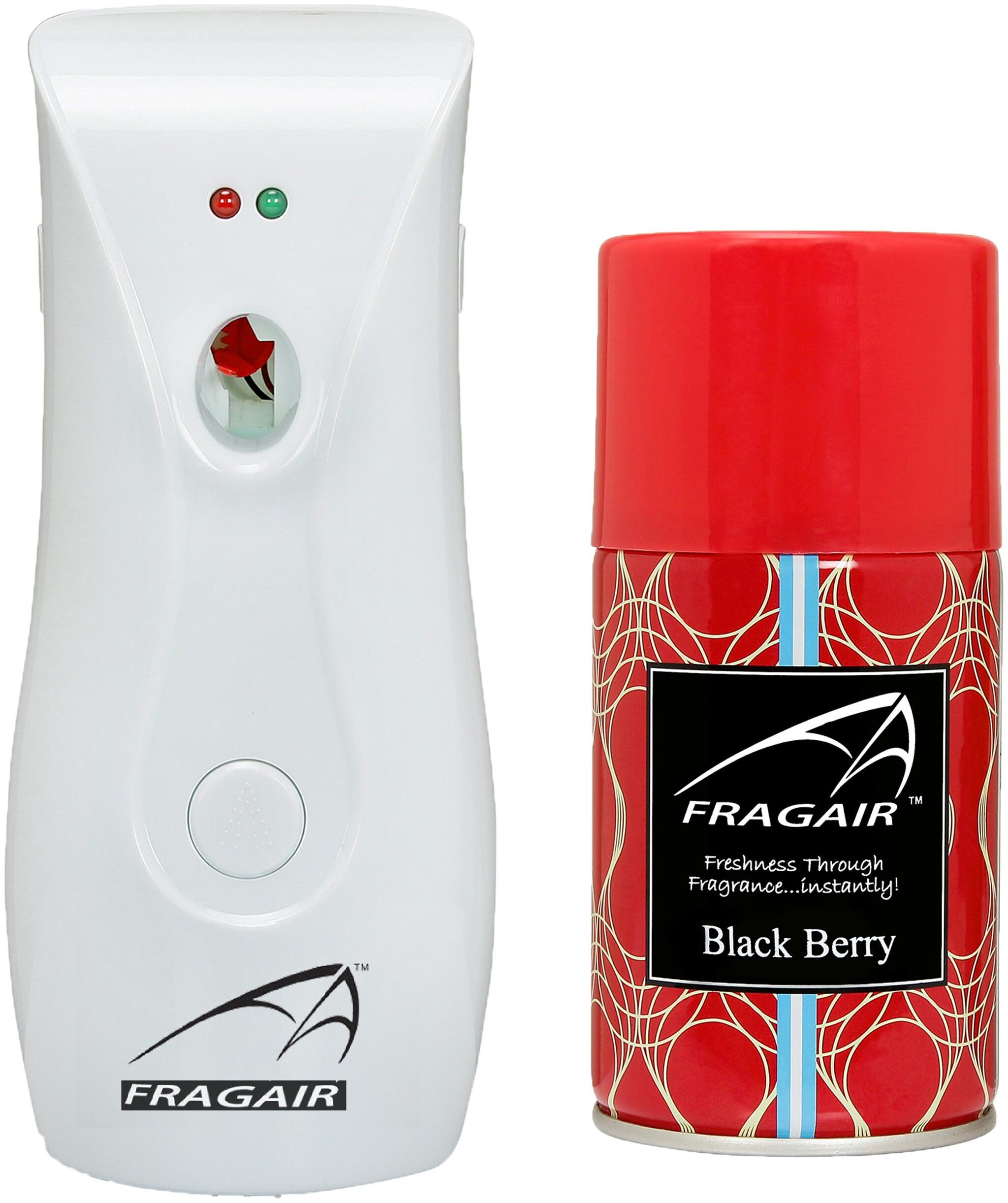 Fragair CMK311 Automatic Spray Air Freshener Dispenser with 1 Refill 250 ml (Black Berry )
Fragair CMK311 Automatic Spray Air Freshener Dispenser with 1 Refill 250 ml (Black Berry )