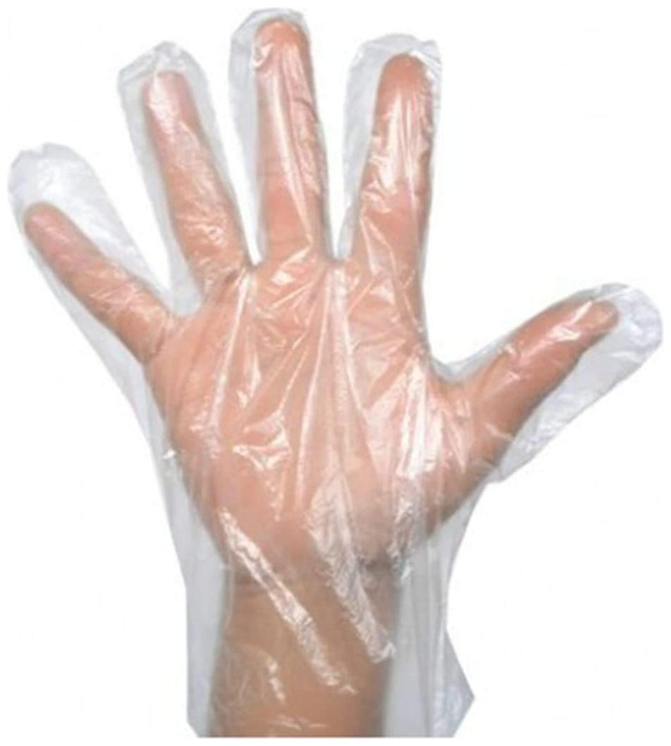 G 1 Disposable Transparent Clear Gloves Pack of 2 Total 200 Pieces 100 Pairs
G 1 Disposable Transparent Clear Gloves Pack of 2 Total 200 Pieces 100 Pairs