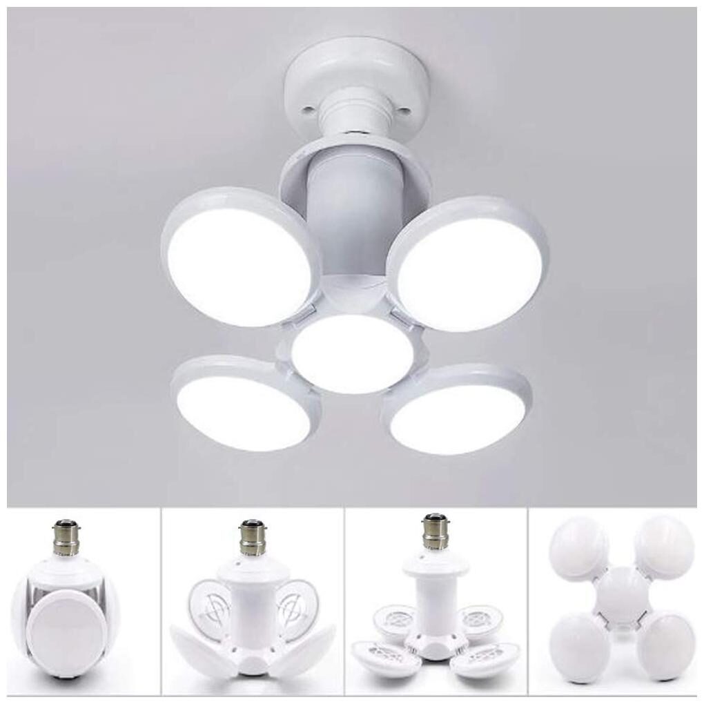 G GAPFILL HIGH BRIGHTNESS Base B22 Foldable Light 30W 4 1 Leaf Football LED Light Bulb
G GAPFILL HIGH BRIGHTNESS Base B22 Foldable Light 30W 4 1 Leaf Football LED Light Bulb