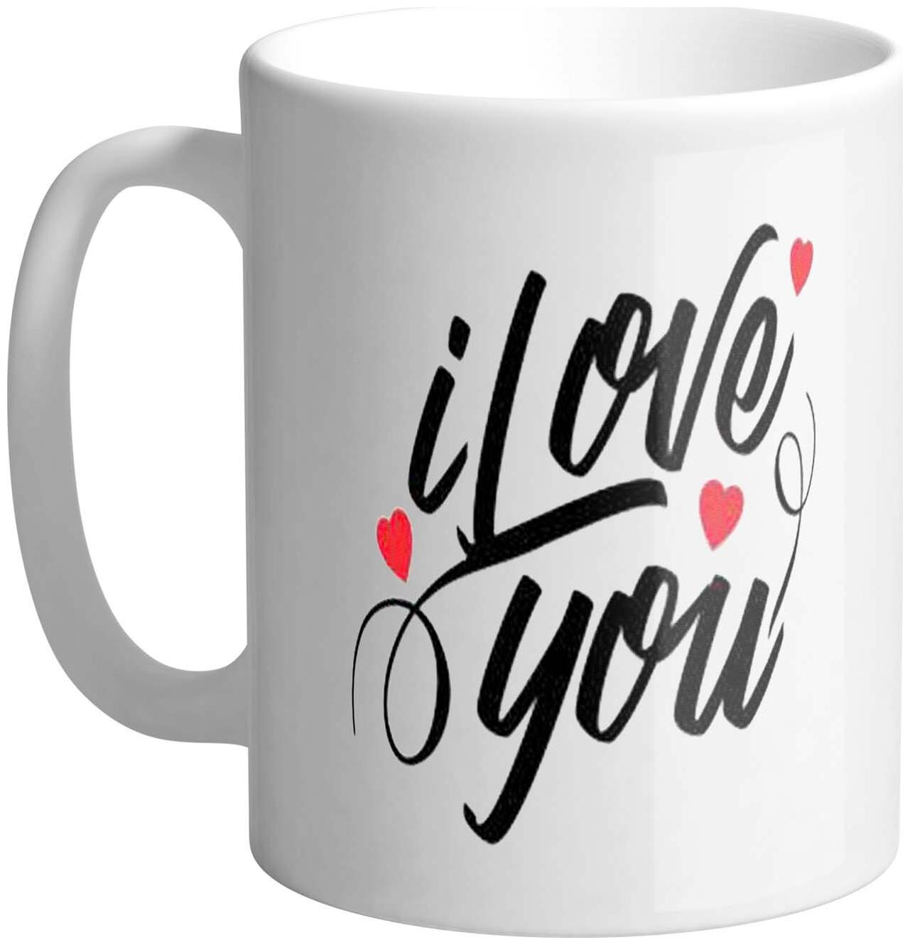 Giftszee I Love You Gift Valentine Day Gifts Love Gifts For Boy Friend Girl Friend Printed Ceramic Coffee Mug (350 ml)
Giftszee I Love You Gift Valentine Day Gifts Love Gifts For Boy Friend Girl Friend Printed Ceramic Coffee Mug (350 ml)
