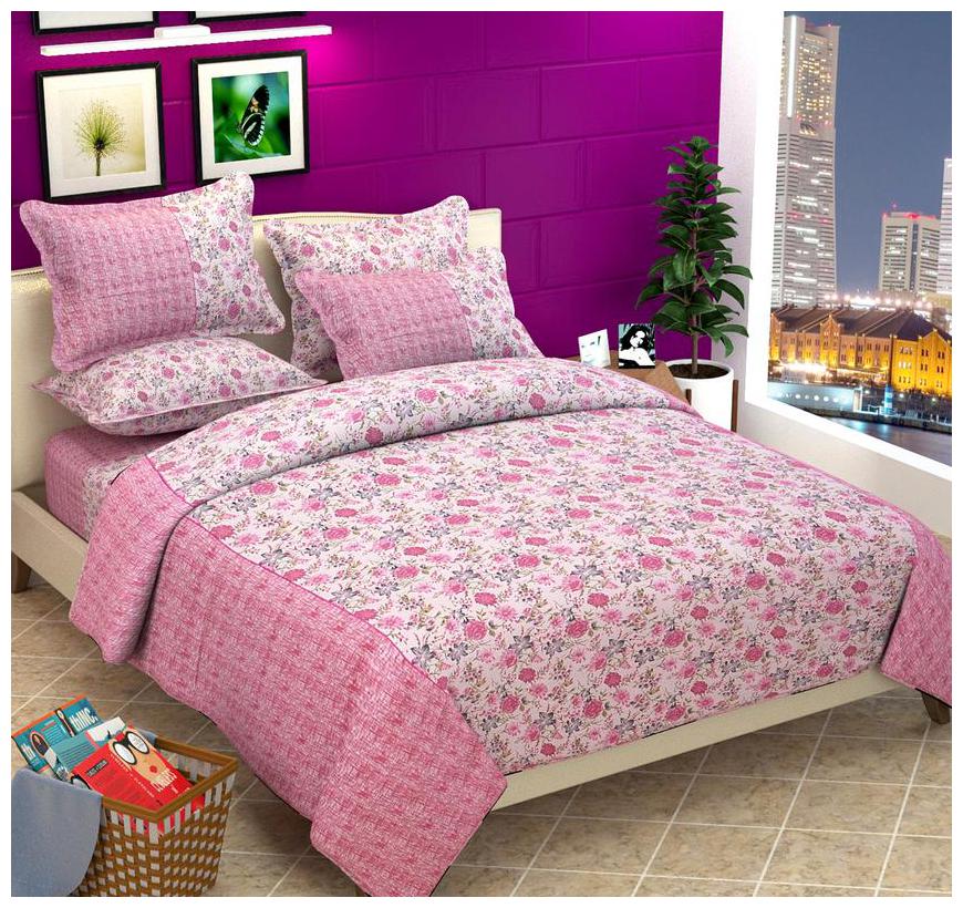 Gifty Cotton Floral Queen Size Bedsheet 104 TC ( 1 Bedsheet With 2 Pillow Covers Pink )
Gifty Cotton Floral Queen Size Bedsheet 104 TC ( 1 Bedsheet With 2 Pillow Covers Pink )