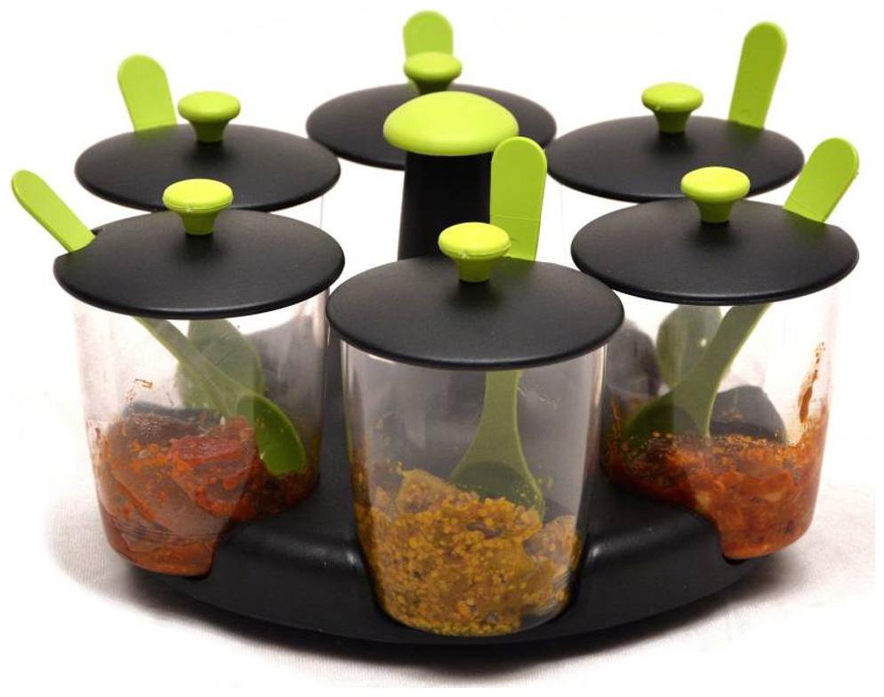 Gking Latest Design Pickle Container Salt Pepper Container set of 6 pcs With Spoon 1500 ML
Gking Latest Design Pickle Container Salt Pepper Container set of 6 pcs With Spoon 1500 ML