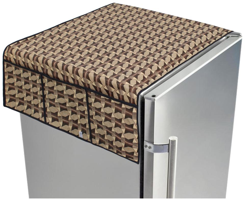Glassiano Abstract Brown Printed Designer Fridge Top Cover
Glassiano Abstract Brown Printed Designer Fridge Top Cover