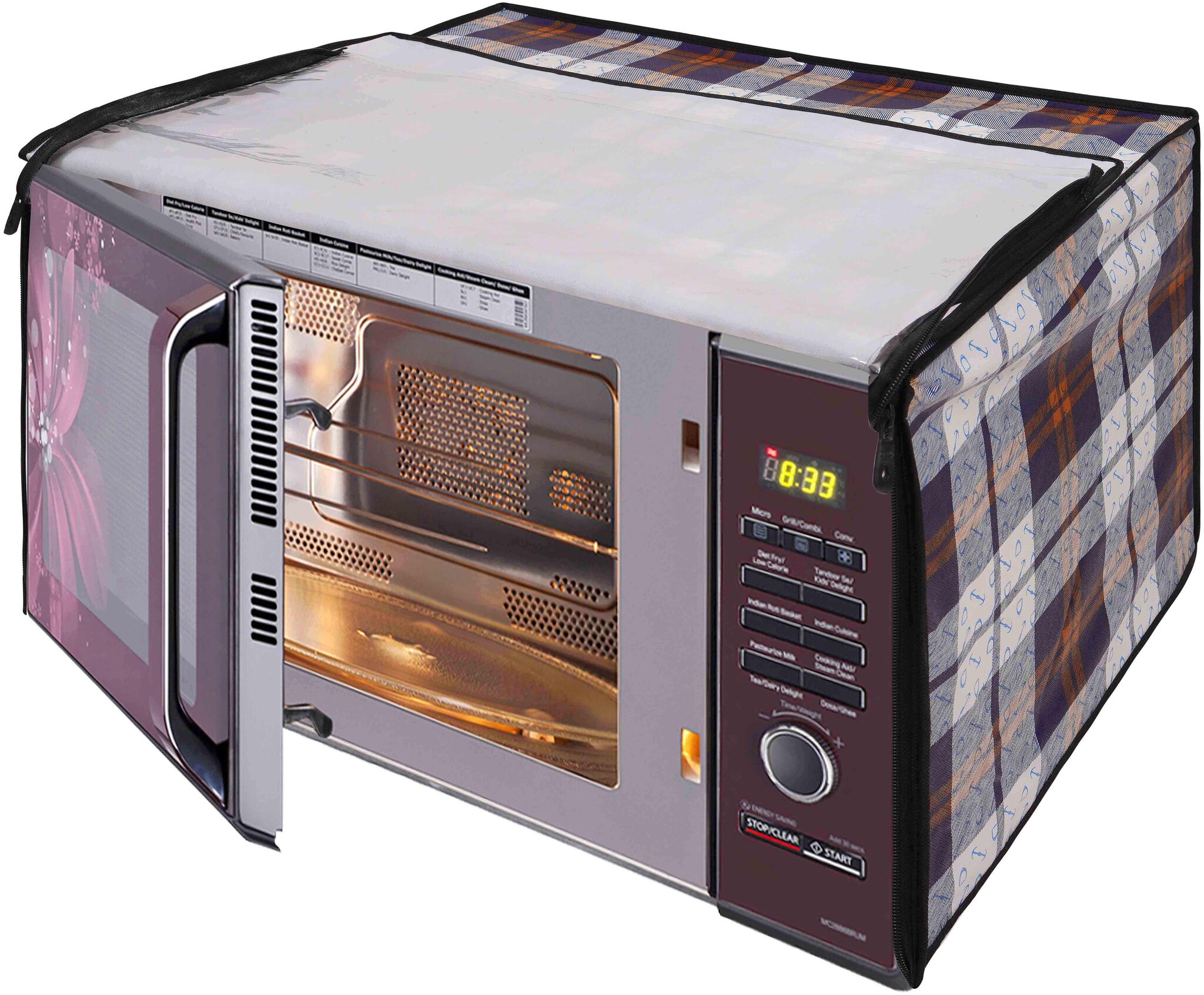 Glassiano Microwave Oven Cover for Panasonic 27 L Convection Microwave Oven NN-CD674MFDG
Glassiano Microwave Oven Cover for Panasonic 27 L Convection Microwave Oven NN-CD674MFDG