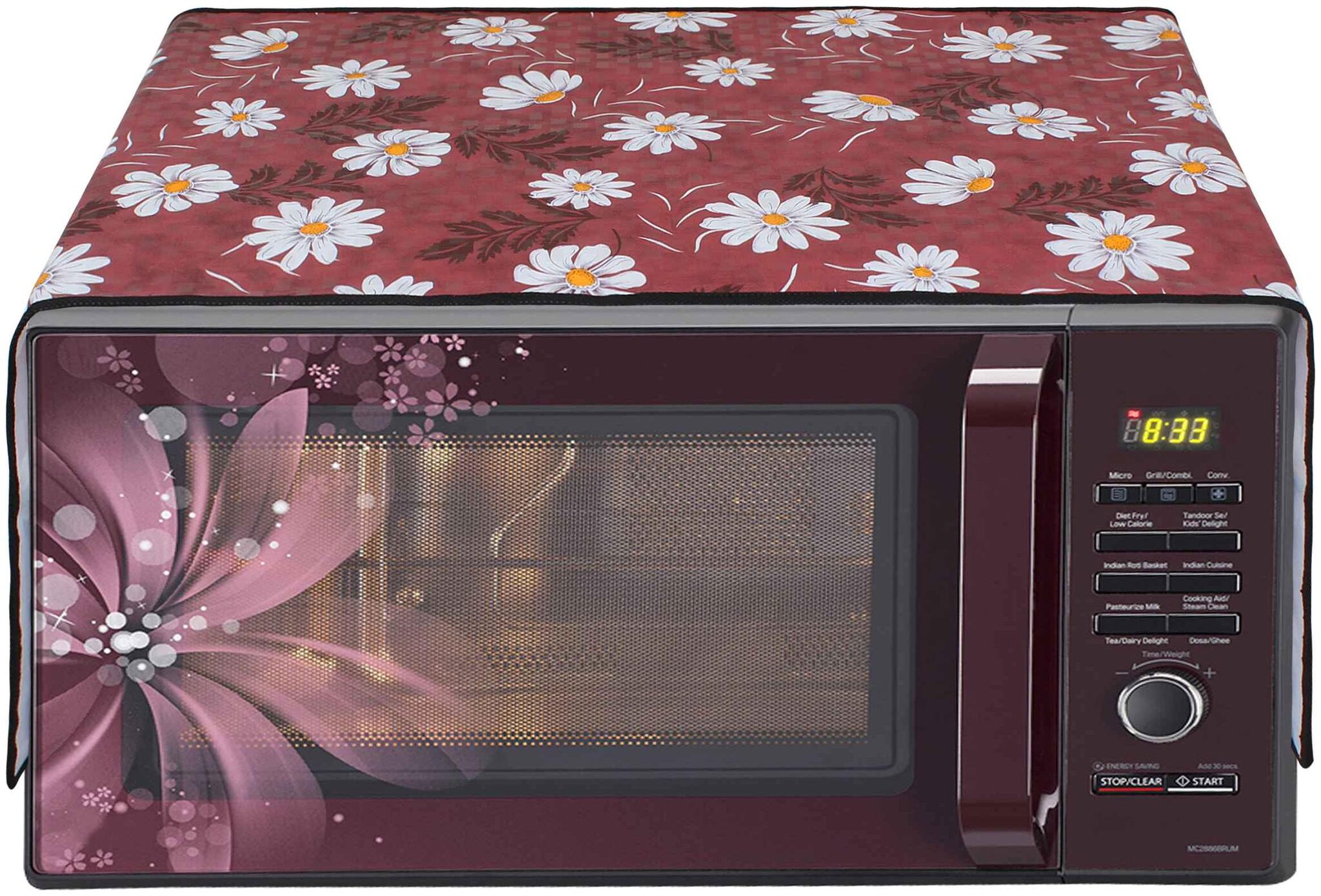 Glassiano Microwave Oven Top Cover For 18 L With 6 Pockets Utility Size 63 5 x 38 1 cm (25x15 inch)
Glassiano Microwave Oven Top Cover For 18 L With 6 Pockets Utility Size 63 5 x 38 1 cm (25x15 inch)