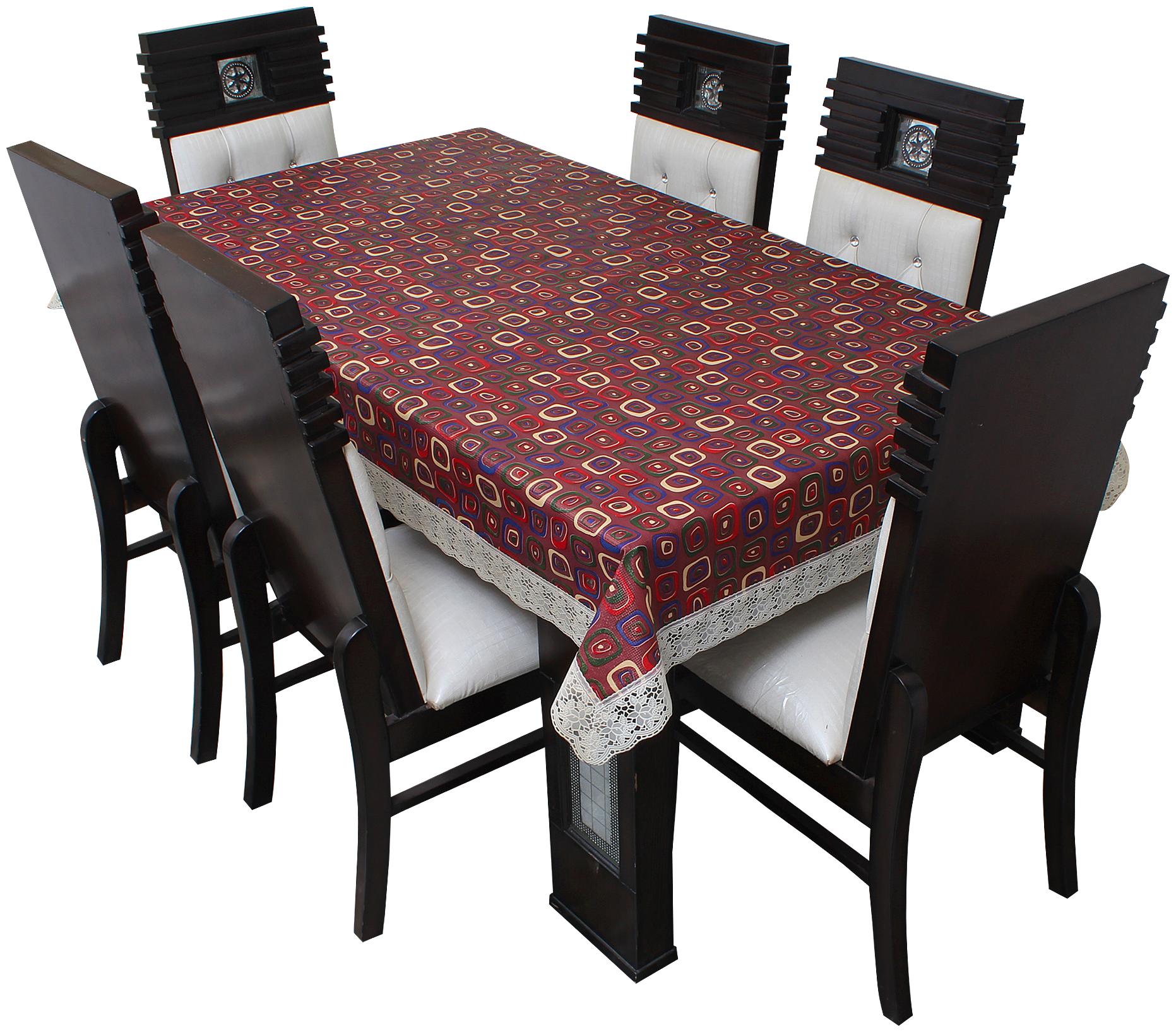 Glassiano Printed Waterproof 8 Seater Dinning Table Cover Plastic Size 60x108 Inch S72
Glassiano Printed Waterproof 8 Seater Dinning Table Cover Plastic Size 60x108 Inch S72