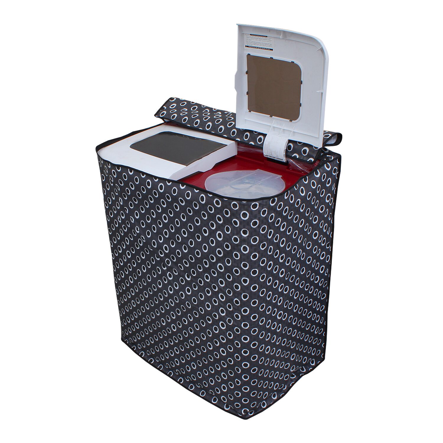 Glassiano Printed Waterproof Dustproof Washing Machine Cover For semi automatic Godrej GWS 7002 PPC 7 kg Washing Machine
Glassiano Printed Waterproof Dustproof Washing Machine Cover For semi automatic Godrej GWS 7002 PPC 7 kg Washing Machine
