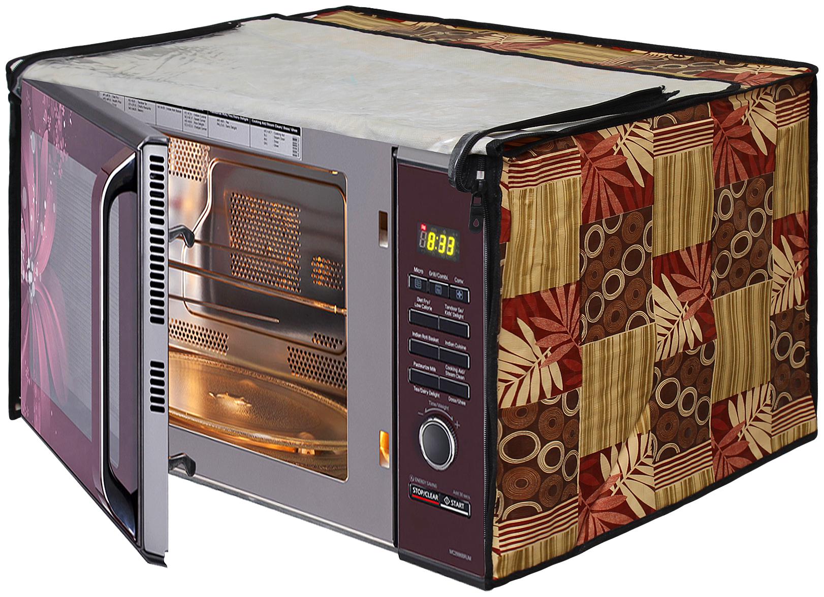 Glassiano Printed Microwave Oven Cover for LG 28 Litre Convection Microwave Oven MC2886BRUM Black
Glassiano Printed Microwave Oven Cover for LG 28 Litre Convection Microwave Oven MC2886BRUM Black