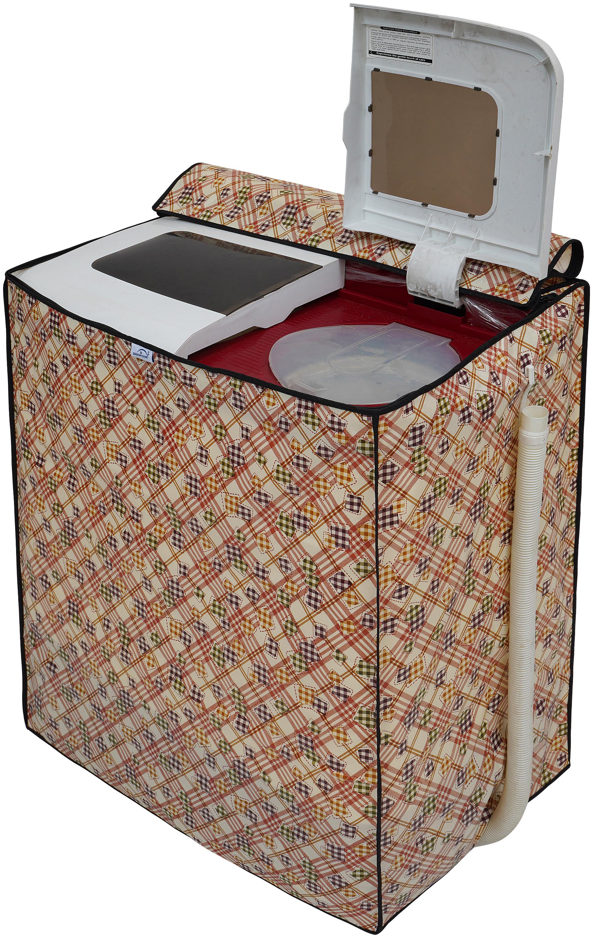 Glassiano Washing Machine Cover For Semi Automatic Godrej WT EON ALLURE 700 PANMP 7 kg Washing Machine CAM11
Glassiano Washing Machine Cover For Semi Automatic Godrej WT EON ALLURE 700 PANMP 7 kg Washing Machine CAM11