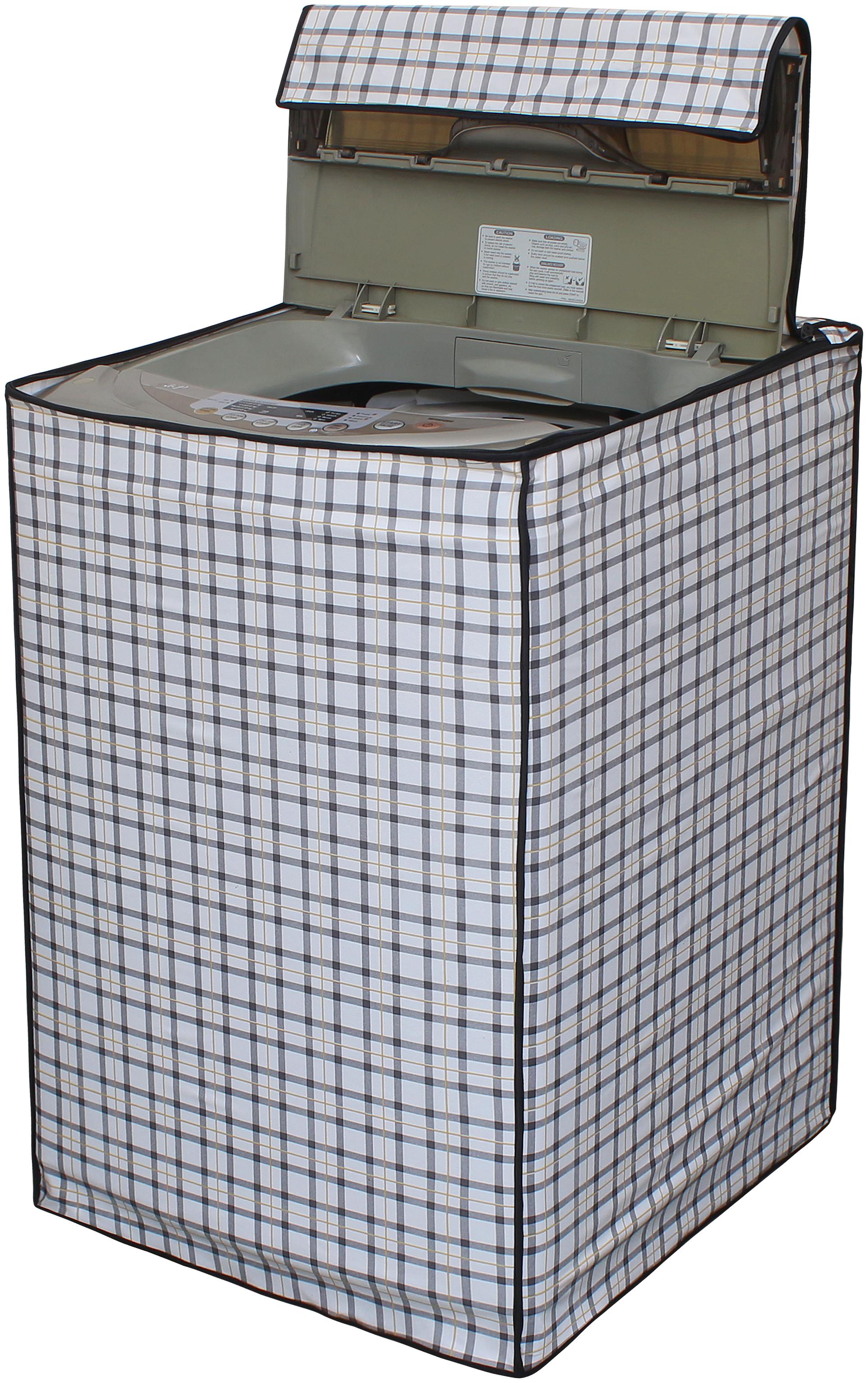 Glassiano Washing Machine Cover For Fully Automatic Top Load LG T8081NEDL8 7 kg Washing Machine CAM04
Glassiano Washing Machine Cover For Fully Automatic Top Load LG T8081NEDL8 7 kg Washing Machine CAM04