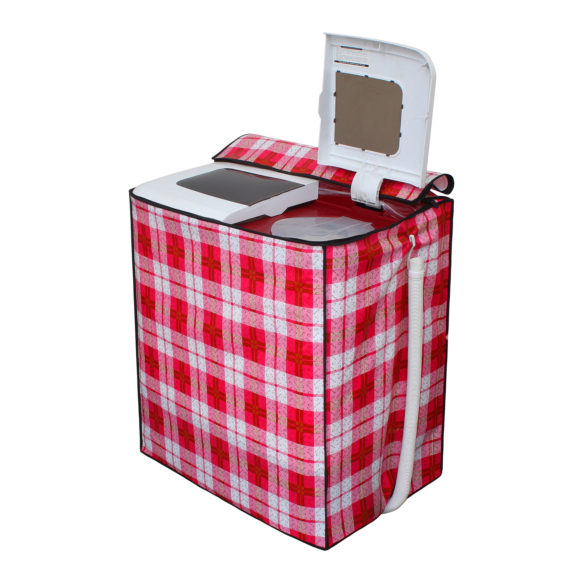 Glassiano Washing Machine Cover for 8 kg Semi Automatic Top Loading Washing Machine CAM09
Glassiano Washing Machine Cover for 8 kg Semi Automatic Top Loading Washing Machine CAM09