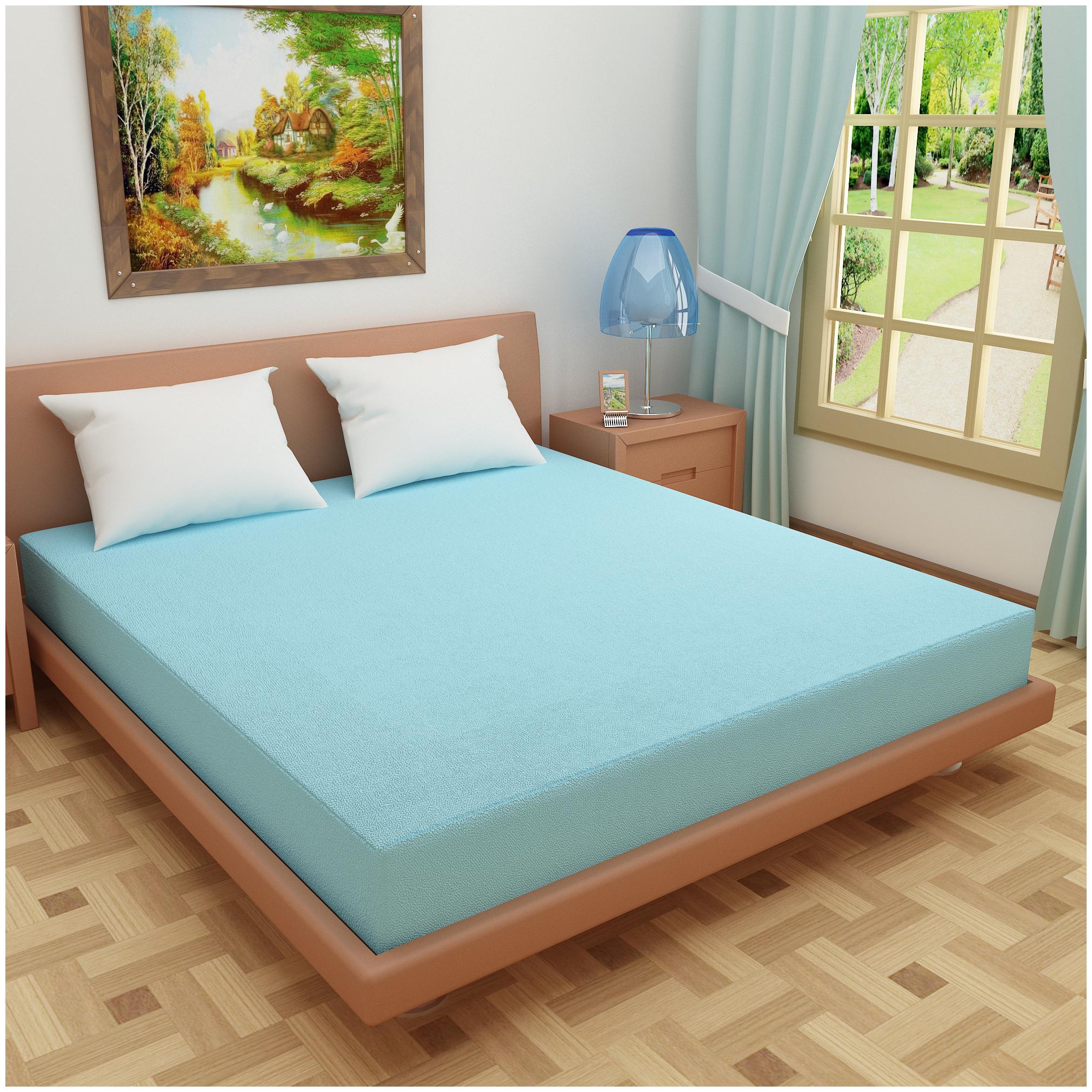 Glassiano Waterproof Terry Luxury Sky Blue Mattress Protector (30x84) (wxl) for Twin size bed
Glassiano Waterproof Terry Luxury Sky Blue Mattress Protector (30x84) (wxl) for Twin size bed