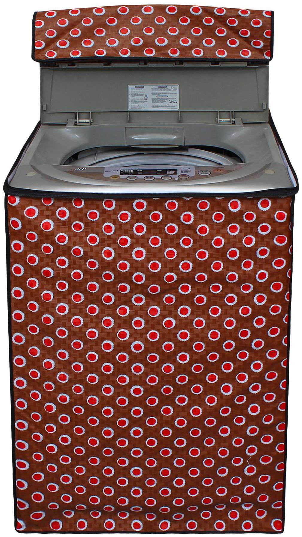Glassiano Washing Machine Cover For Videocon VT55H12 5 5 kg Fully Automatic Top Loading Washing Machine S 45
Glassiano Washing Machine Cover For Videocon VT55H12 5 5 kg Fully Automatic Top Loading Washing Machine S 45
