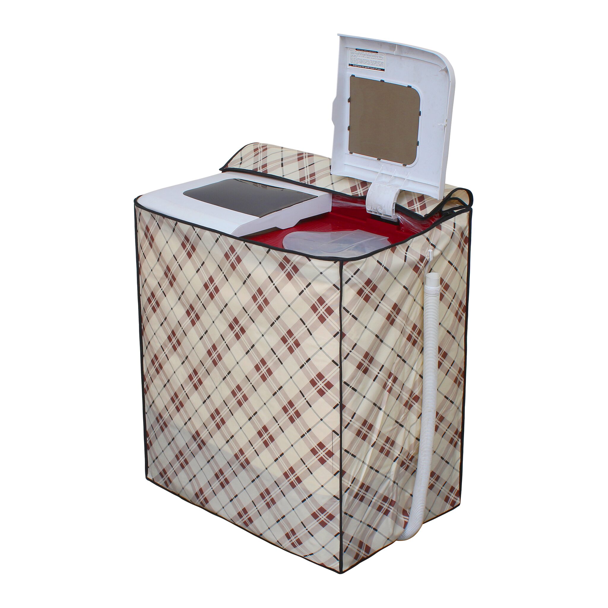 Glassiano Washing Machine Cover for LG P8539R3SM 7 5 kg Semi Automatic Top Loading Washing Machine CAM01
Glassiano Washing Machine Cover for LG P8539R3SM 7 5 kg Semi Automatic Top Loading Washing Machine CAM01
