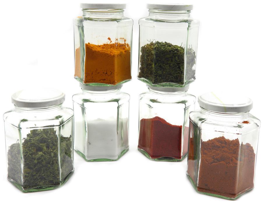 Glazzure Strong And Durable 250 ml Hexagon Glass Jar Containers for Honey Dry Fruits Grains Pickles Jams And other Kitchen Items with Rust Proof White Airtight caps Set of 6
Glazzure Strong And Durable 250 ml Hexagon Glass Jar Containers for Honey Dry Fruits Grains Pickles Jams And other Kitchen Items with Rust Proof White Airtight caps Set of 6