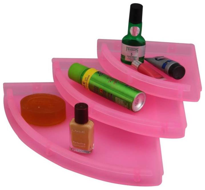 Globex Unbreakable Premium Quality Plastic Bathroom Corner Shelves (Pack of 3) - Pink
Globex Unbreakable Premium Quality Plastic Bathroom Corner Shelves (Pack of 3) - Pink
