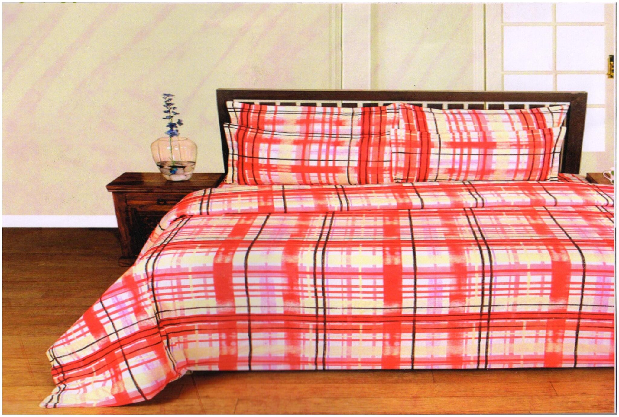 Glory Cotton Checkered Double Size Bedsheet 160 TC ( 1 Bedsheet With 2 Pillow Covers Multi )
Glory Cotton Checkered Double Size Bedsheet 160 TC ( 1 Bedsheet With 2 Pillow Covers Multi )