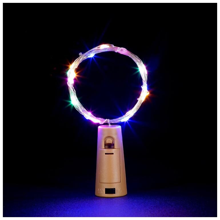 GLOWTRONIX 2M Silver Wire Fairy Garland Bottle Stopper For Glass Craft LED string lights Wedding Christmas New Year Holiday Decoration
GLOWTRONIX 2M Silver Wire Fairy Garland Bottle Stopper For Glass Craft LED string lights Wedding Christmas New Year Holiday Decoration