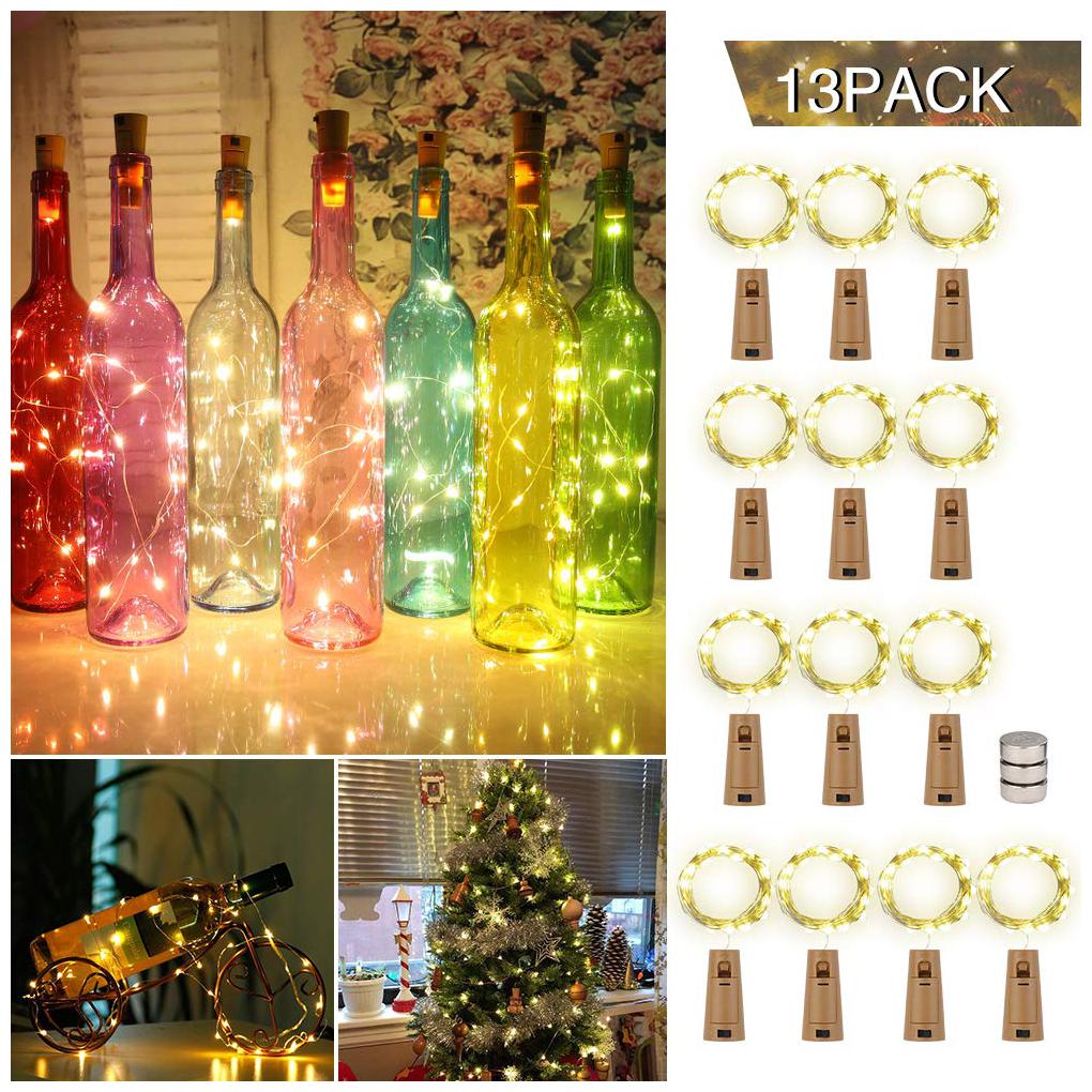 Glowtronix Wine Bottle With Cork Lights Copper 20 Led For Diy Party Table Christmas Halloween Wedding Decoration (Set Of 13)
Glowtronix Wine Bottle With Cork Lights Copper 20 Led For Diy Party Table Christmas Halloween Wedding Decoration (Set Of 13)