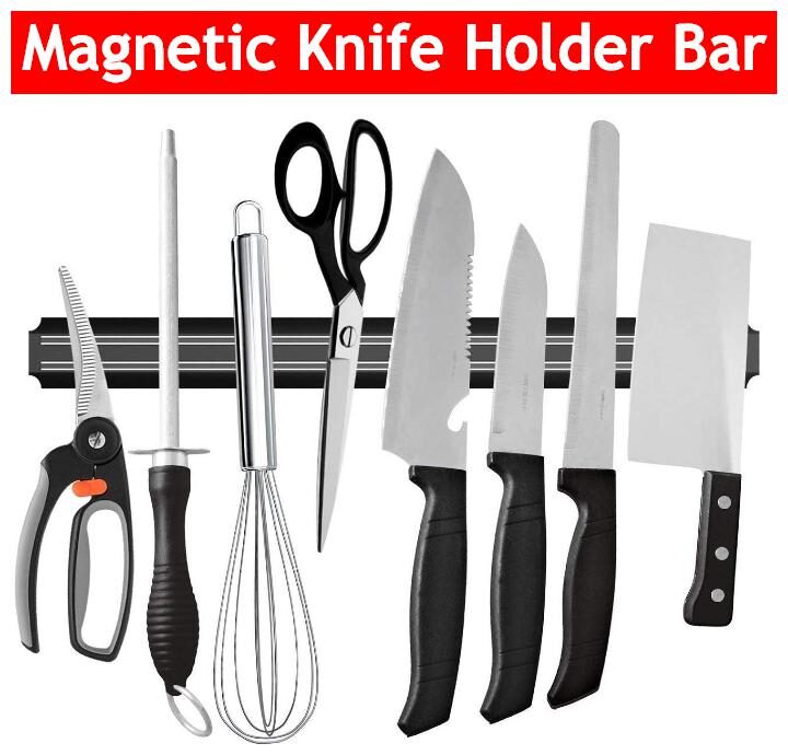 Godskitchen 15 INCH X 2 INCH Magnetic Knife Holder Chef Rack Strip Utensil Kitchen Tool
Godskitchen 15 INCH X 2 INCH Magnetic Knife Holder Chef Rack Strip Utensil Kitchen Tool