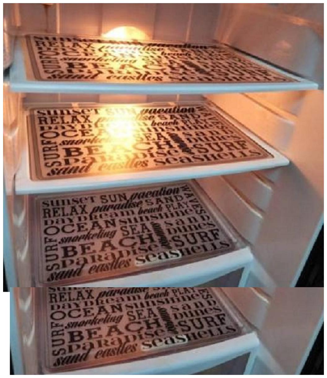 Goel Home Decor Pack Of 4 Classic Black White Refrigerator Fridge Drawer Mats-11 5 inch 17 5 inch
Goel Home Decor Pack Of 4 Classic Black White Refrigerator Fridge Drawer Mats-11 5 inch 17 5 inch