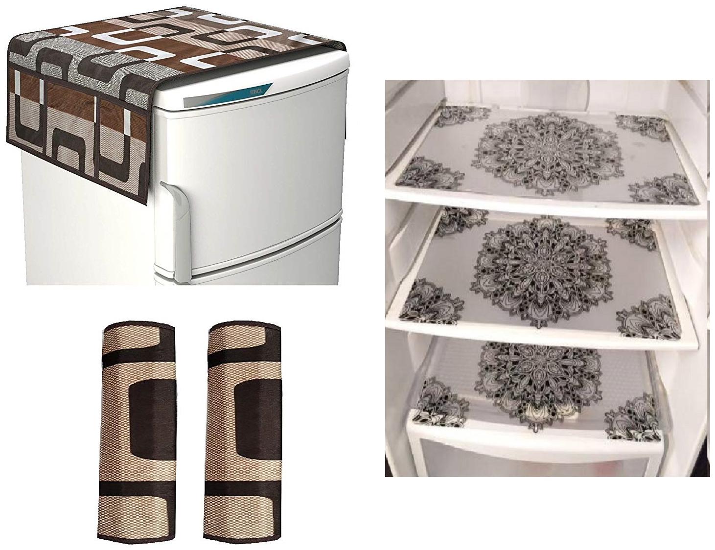 Goel Home Decor Premium Quality Fridge Top Cover Fridge Handle Covers Fridge Mats-Set of 6
Goel Home Decor Premium Quality Fridge Top Cover Fridge Handle Covers Fridge Mats-Set of 6