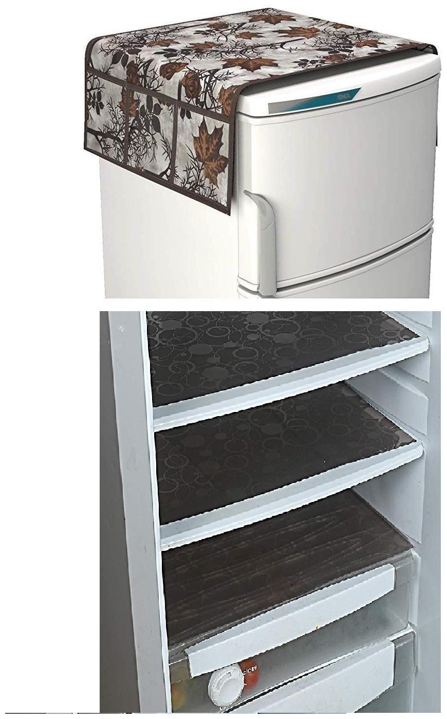 Goel Home Decor decorative quality combo of Fridge Cover and Fridge Mats-Set of 4
Goel Home Decor decorative quality combo of Fridge Cover and Fridge Mats-Set of 4
