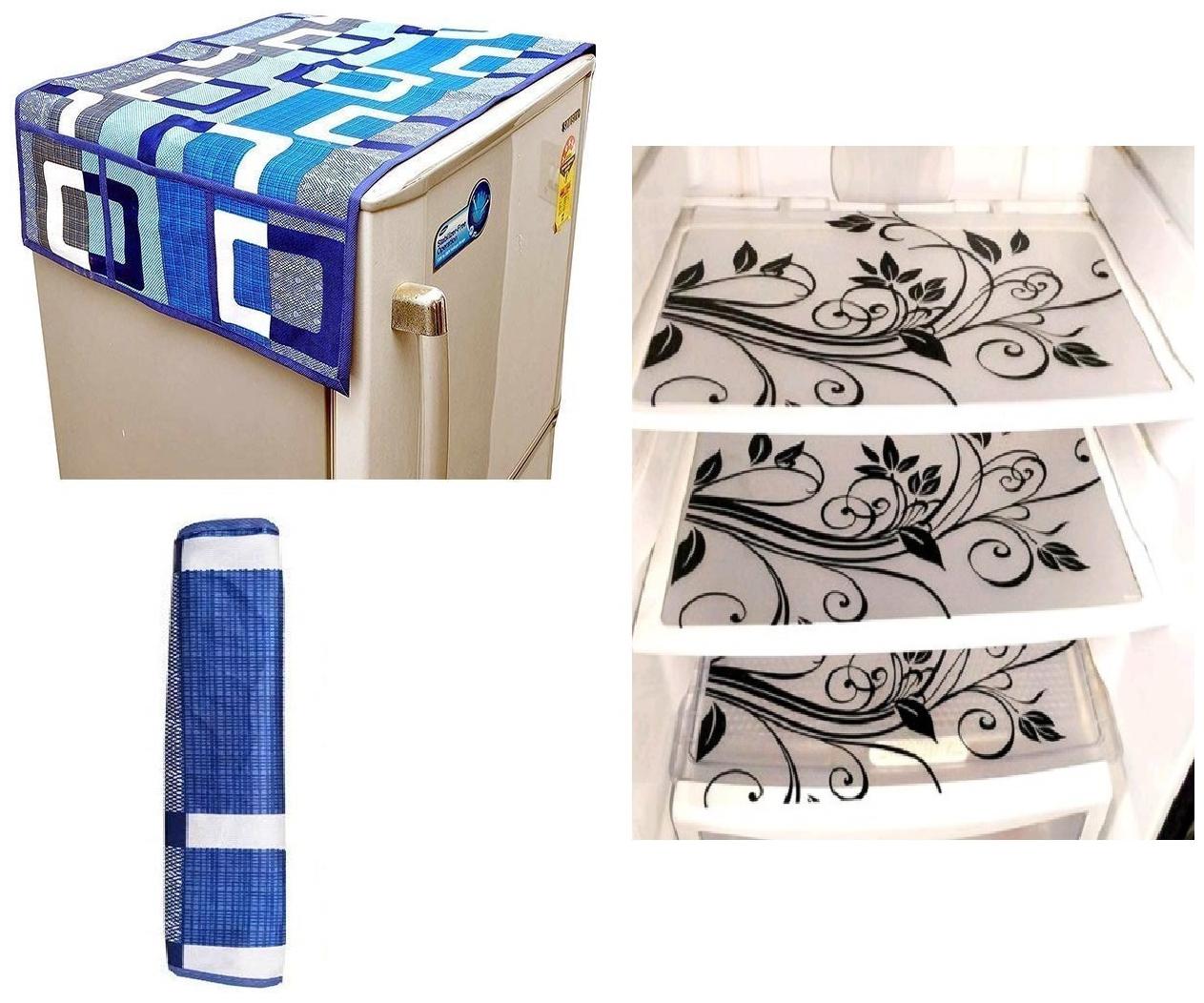 Goel Home Decor Premium Quality Fridge Top Cover Fridge Handle Cover Fridge Mats-Set of 5
Goel Home Decor Premium Quality Fridge Top Cover Fridge Handle Cover Fridge Mats-Set of 5