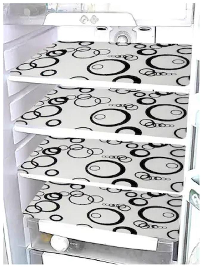 Goel Home Decor Pack Of 4 Classic Black White Refrigerator Fridge Drawer Mats-11 5 inch 17 5 inch
Goel Home Decor Pack Of 4 Classic Black White Refrigerator Fridge Drawer Mats-11 5 inch 17 5 inch