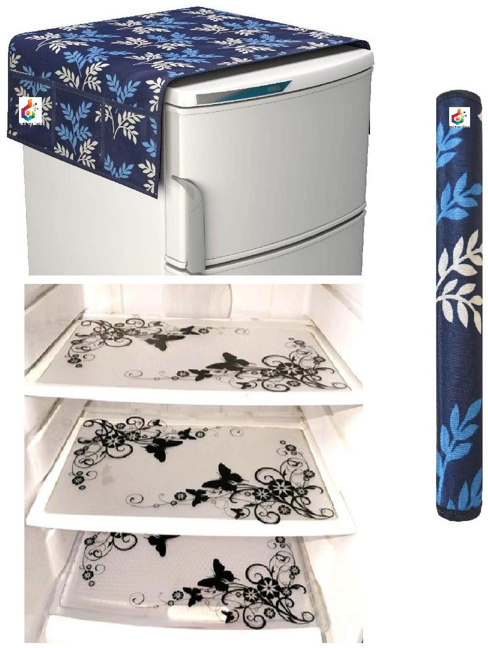 Goel Home Decor Premium Quality Fridge Top Cover Fridge Handle Cover Fridge Mats-Set of 5
Goel Home Decor Premium Quality Fridge Top Cover Fridge Handle Cover Fridge Mats-Set of 5