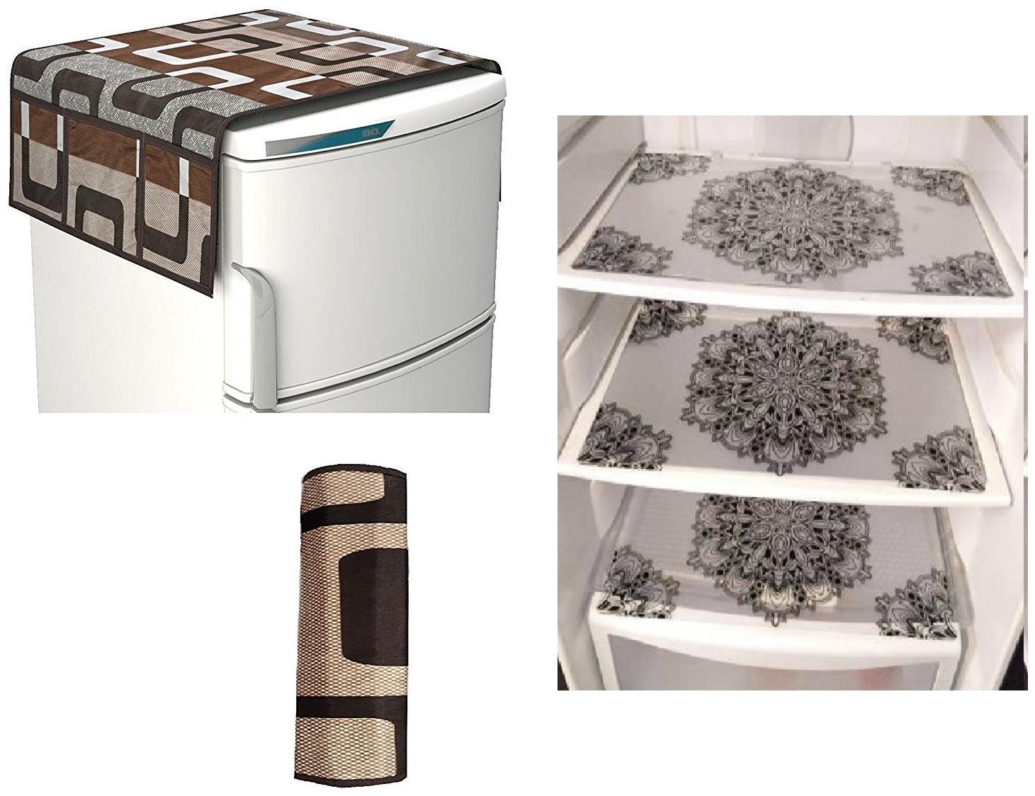 Goel Home Decor Premium Quality Fridge Top Cover Fridge Handle Cover Fridge Mats-Set of 5
Goel Home Decor Premium Quality Fridge Top Cover Fridge Handle Cover Fridge Mats-Set of 5