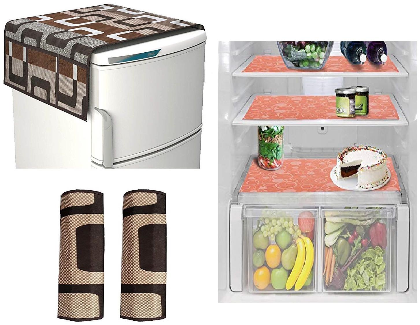 Goel Home Decor Premium Quality Fridge Top Cover Fridge Handle Covers Fridge Mats-Set of 6
Goel Home Decor Premium Quality Fridge Top Cover Fridge Handle Covers Fridge Mats-Set of 6