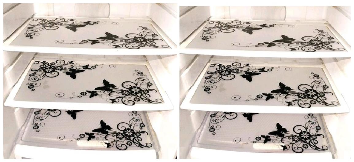 Goel HomeDecor Pack Of 6 Classic Black and White Refrigerator Fridge Drawer Mats 11 5 inch 17 5 inch
Goel HomeDecor Pack Of 6 Classic Black and White Refrigerator Fridge Drawer Mats 11 5 inch 17 5 inch