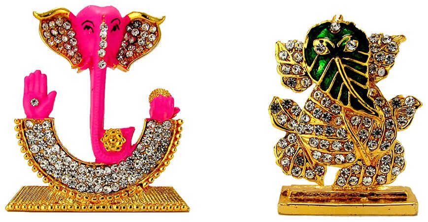 Gold Plated Lord Ganesha Face Ganesh Gold Plated Lord Ganesha Ganesh Electroplated Religious Idol-Statue for Vastu Gift and Car
Gold Plated Lord Ganesha Face Ganesh Gold Plated Lord Ganesha Ganesh Electroplated Religious Idol-Statue for Vastu Gift and Car