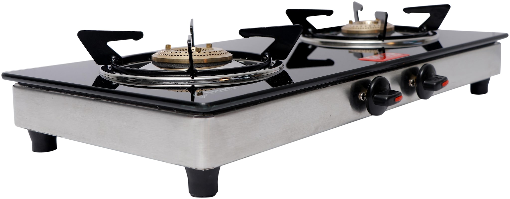 GOOD FLAME GOODFLAME 15 2 Burner Regular Black Gas Stove ISI Certified
GOOD FLAME GOODFLAME 15 2 Burner Regular Black Gas Stove ISI Certified