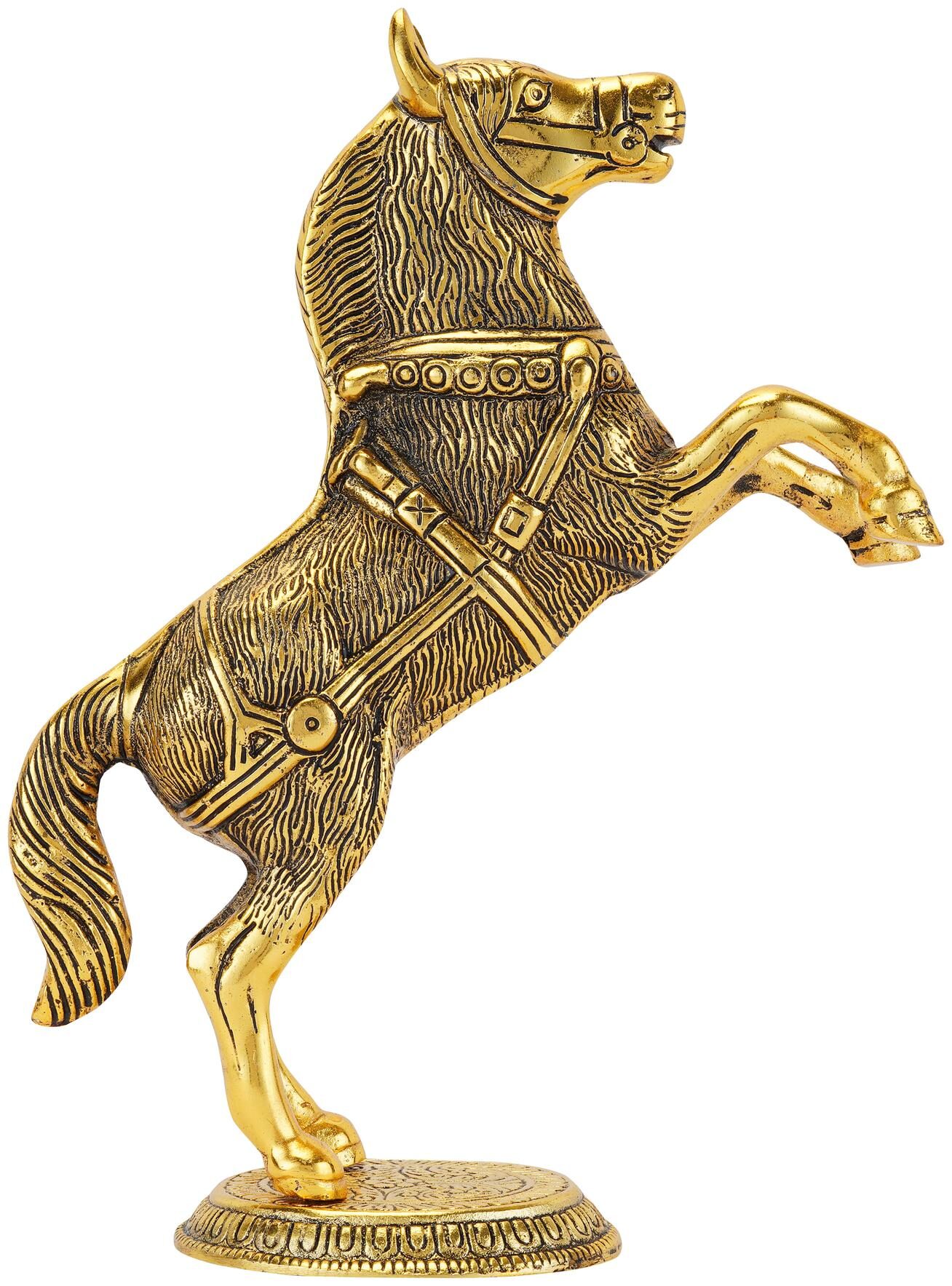 Goodshawk Impex Antique Look Jumping Horse Statue Feng Shui Victory Horse For Positive Energy Vibrations
Goodshawk Impex Antique Look Jumping Horse Statue Feng Shui Victory Horse For Positive Energy Vibrations