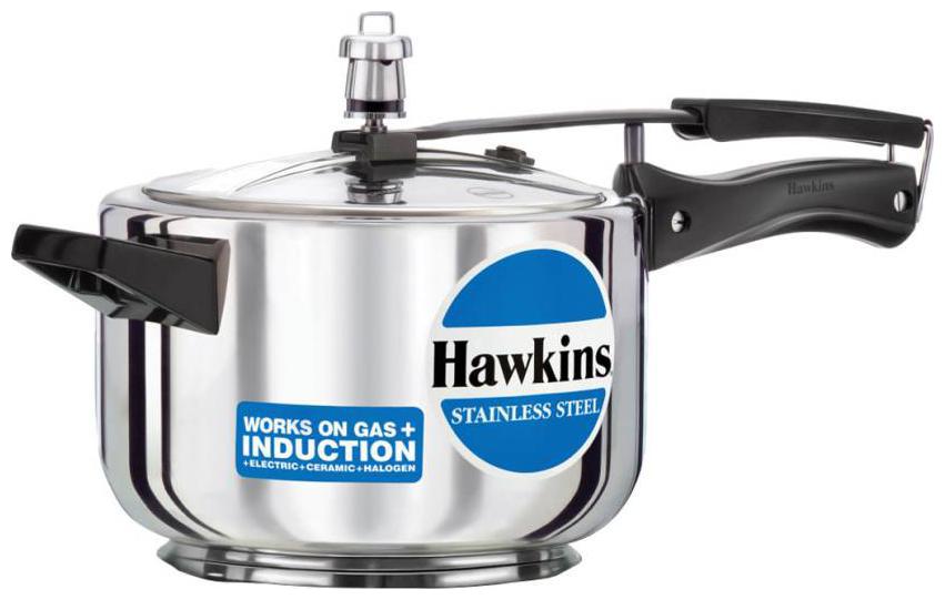 Hawkins Stainless Steel 6 L Induction Bottom Inner Lid Pressure Cooker - Set of 1
Hawkins Stainless Steel 6 L Induction Bottom Inner Lid Pressure Cooker - Set of 1